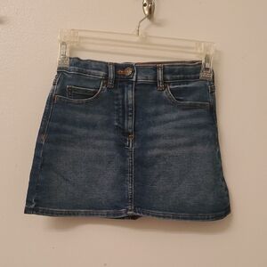 J. Crew Kids Blue Denim Skirt